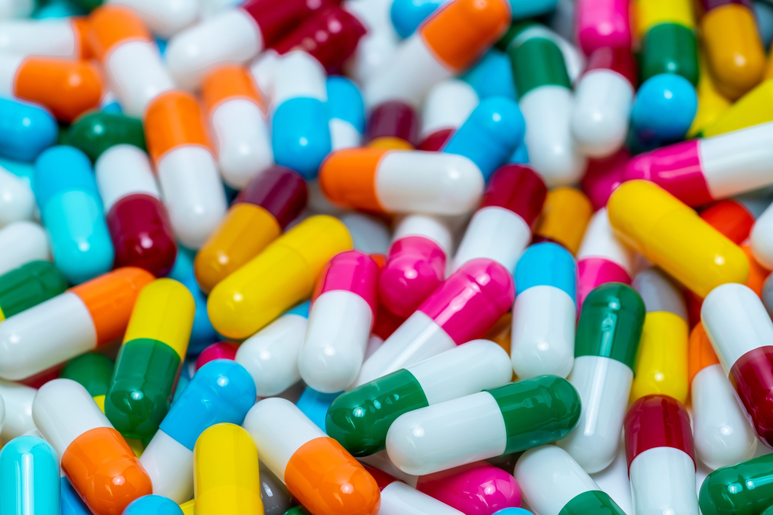 Antibiotic pills