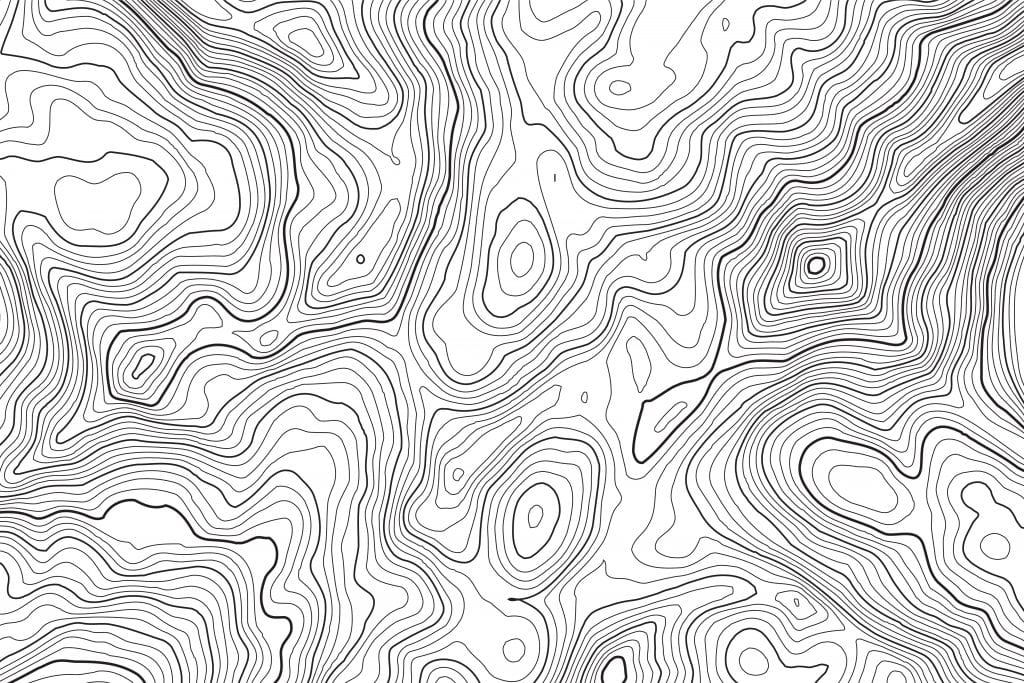 Topographical Map describing Chinese medicine